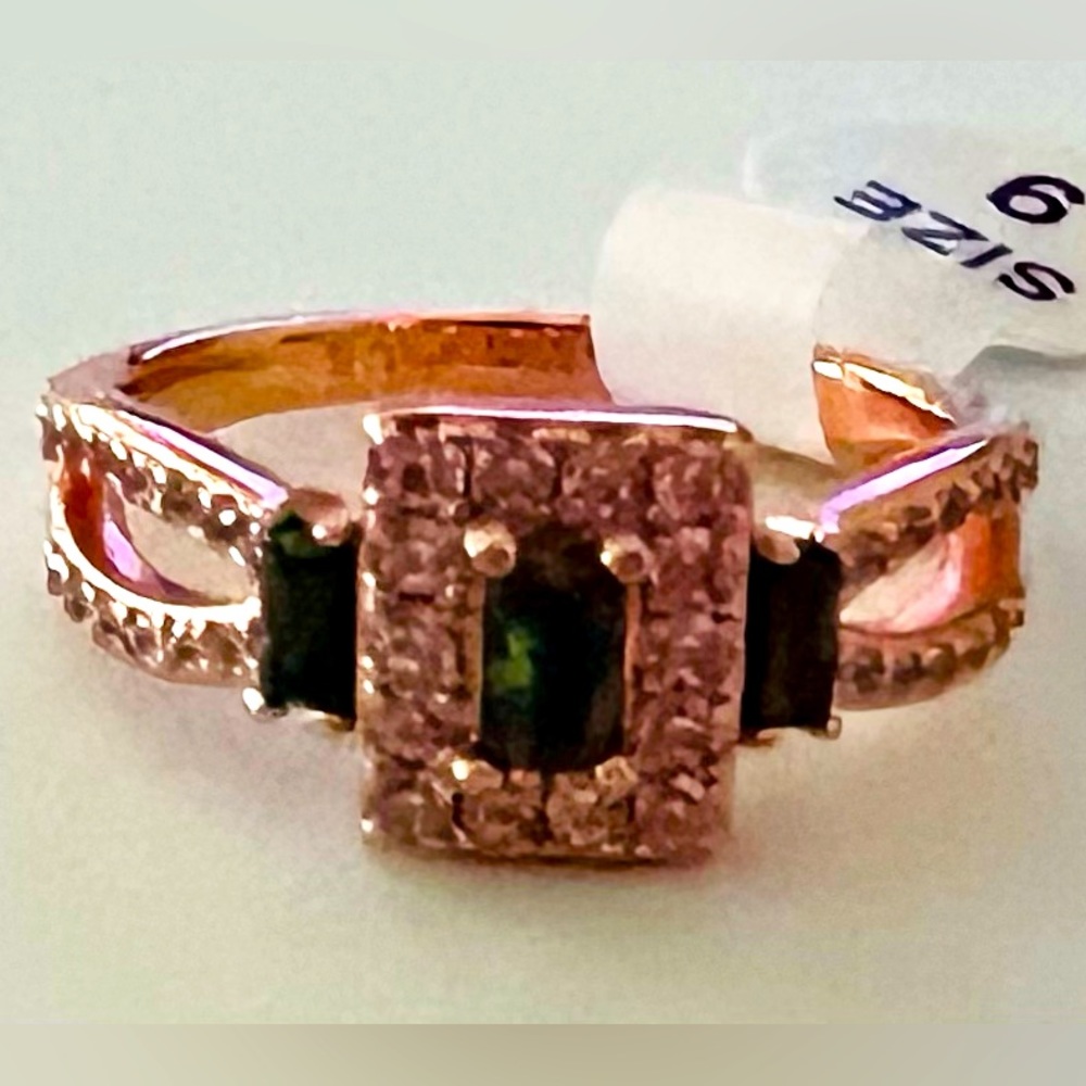 Bomb Party Ring-Never Alone. Black Fire Opal